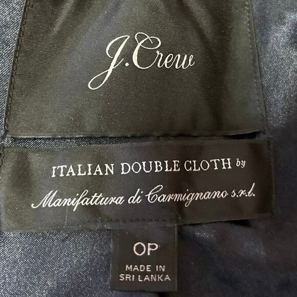 J.Crew Italian Double Cloth Brown Wool Button Down Jacket Pea Coat Over Coat 0 - Picture 4 of 5